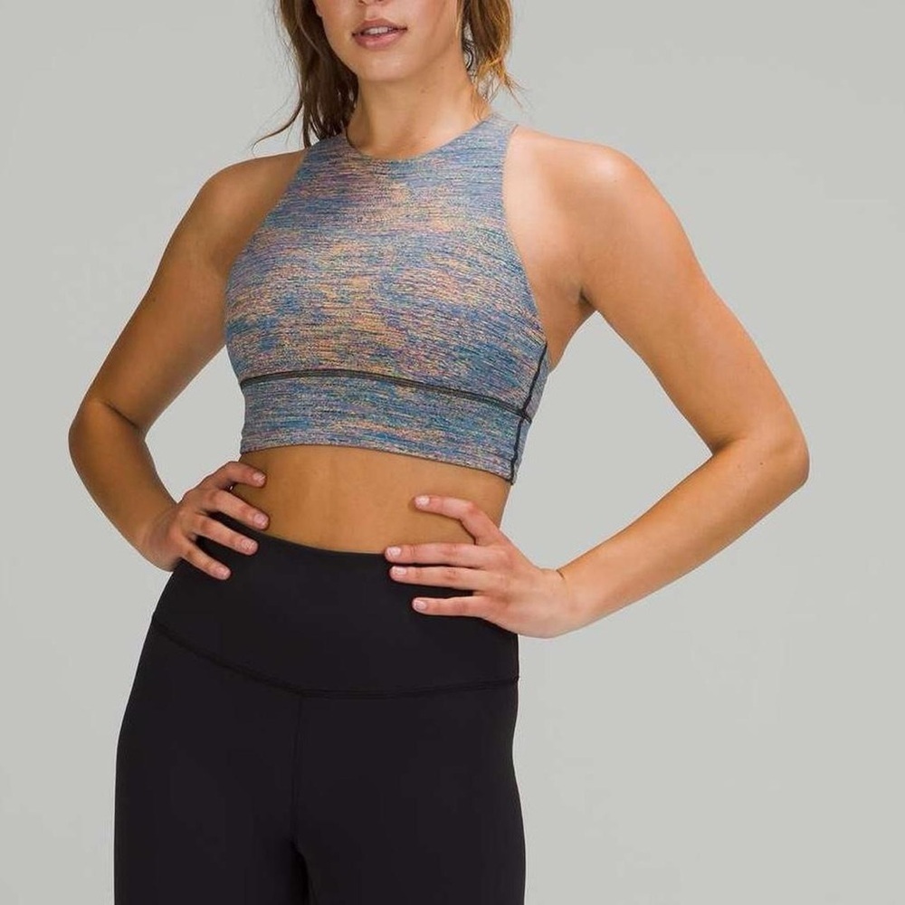 Lululemon Energy Bra High Neck Long Line *Medium Support, B–D Cup
